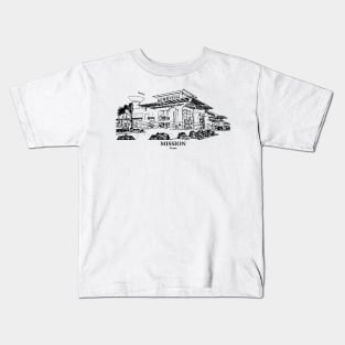 Mission - Texas Kids T-Shirt